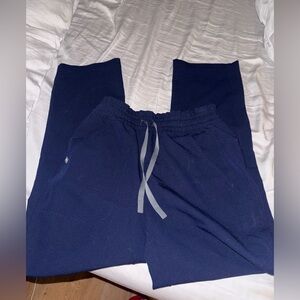 Figs navy blue scrub pants